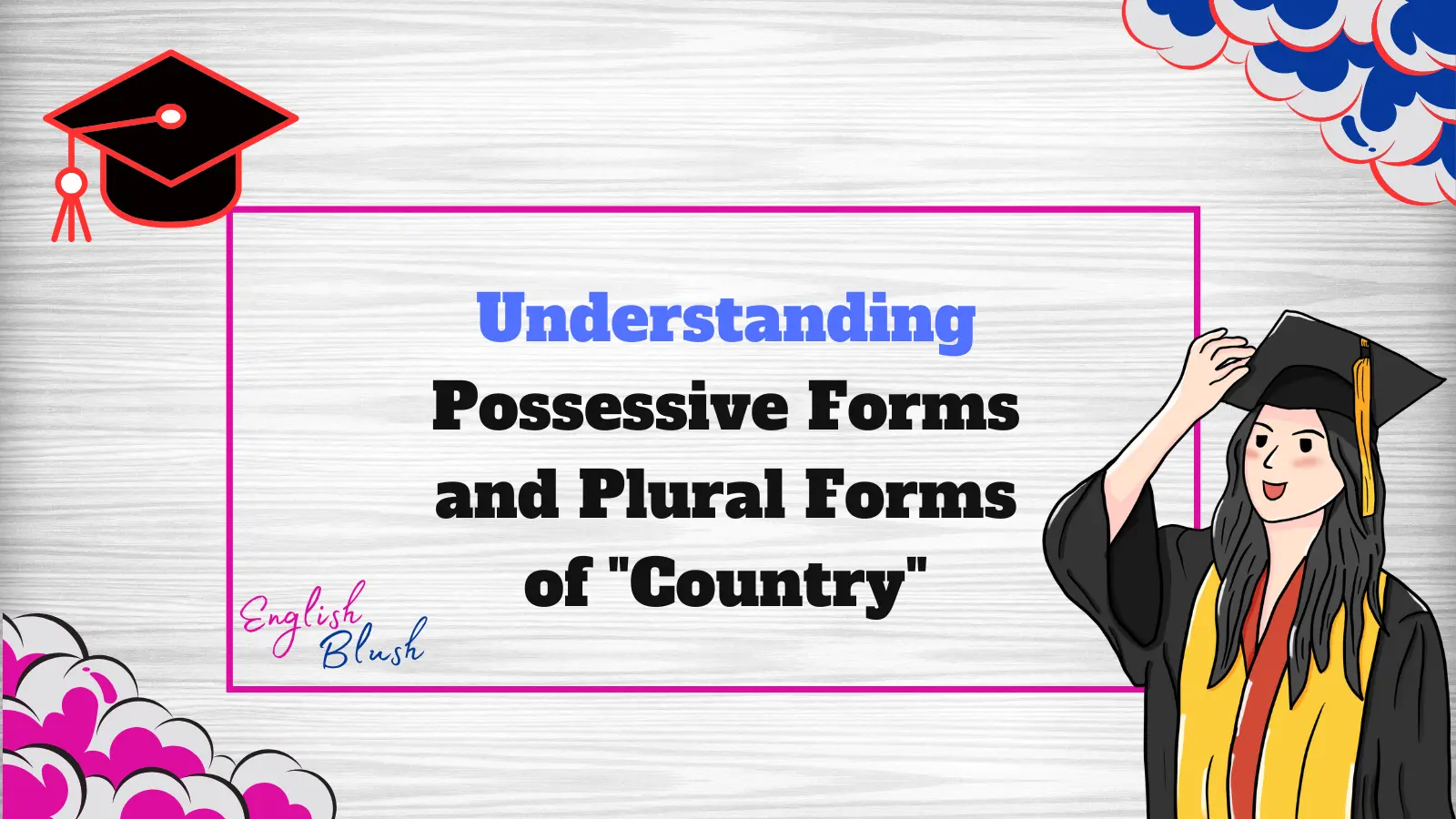 Understanding Possessive Forms and Plural Forms of "Country"