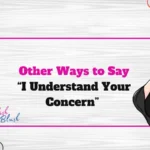 Other Ways to Say “I Understand Your Concern”